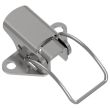 SOUTHCO Toggle Style Draw Latch, Small Size, Exposed Mount, Steel, Zinc Plate, Bright chromate [TL-20-103-07]