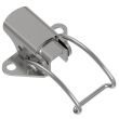 SOUTHCO Toggle Style Draw Latch, Small Size, Exposed Mount, Steel, Zinc Plate, Bright chromate [TL-20-104-07]