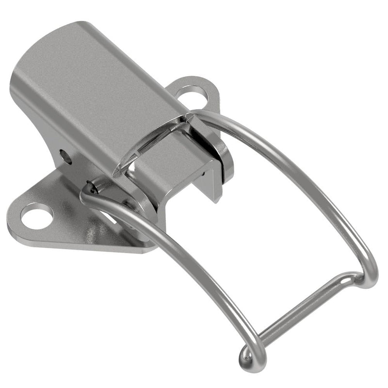 SOUTHCO Toggle Style Draw Latch, Small Size, Exposed Mount, Stainless Steel, Passivated [TL-20-104-52]