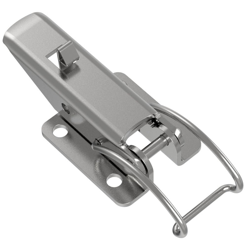 SOUTHCO Toggle Style Draw Latch, Medium Size, Exposed Mount, Stainless Steel, Passivated [TL-40-114-52]