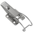 SOUTHCO Toggle Style Draw Latch, Medium Size, Exposed Mount, Steel, Zinc Plate, Bright chromate [TL-40-115-07]