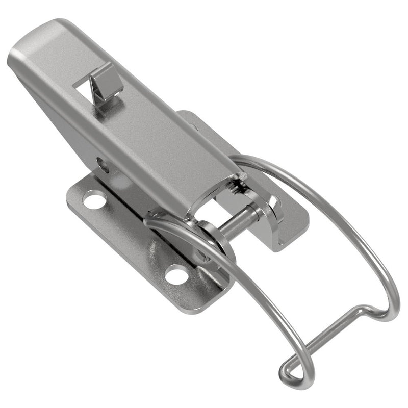 SOUTHCO Toggle Style Draw Latch, Medium Size, Exposed Mount, Stainless Steel, Passivated [TL-40-115-52]