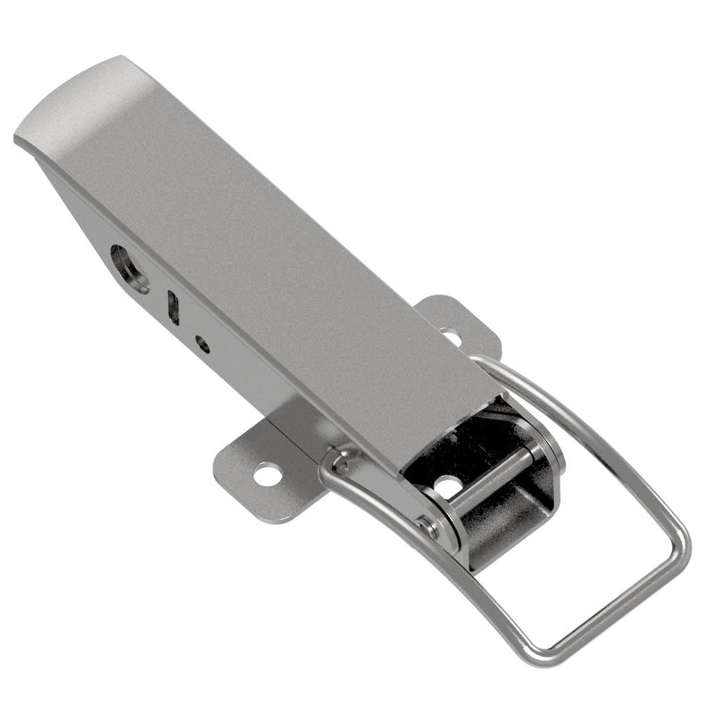 SOUTHCO Toggle Style Draw Latch, Heavy Duty Size, Exposed Mount, Steel, Zinc Plate, Bright chromate [TL-60-102-07]