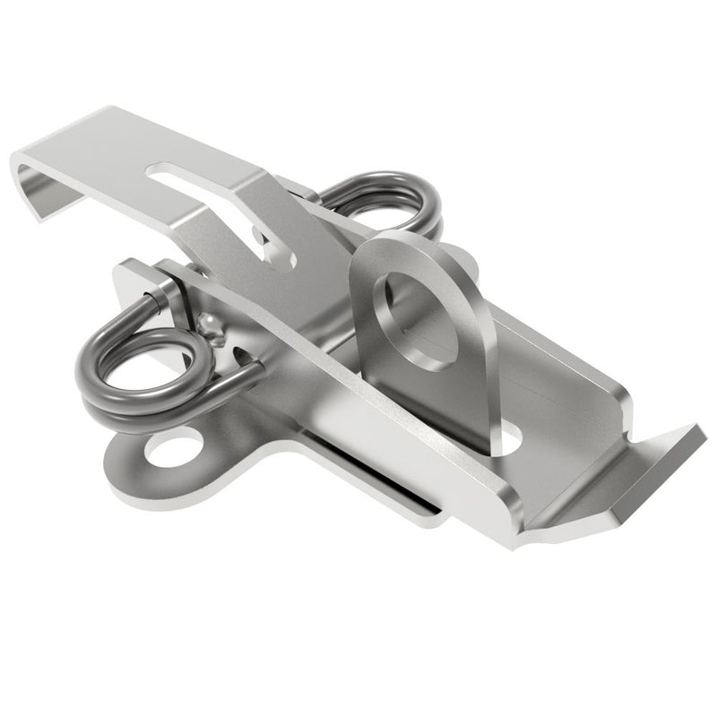 SOUTHCO Draw Latch, Pad Lockable, Short Blade, Stainless Steel, Natural [V2-0026-52]