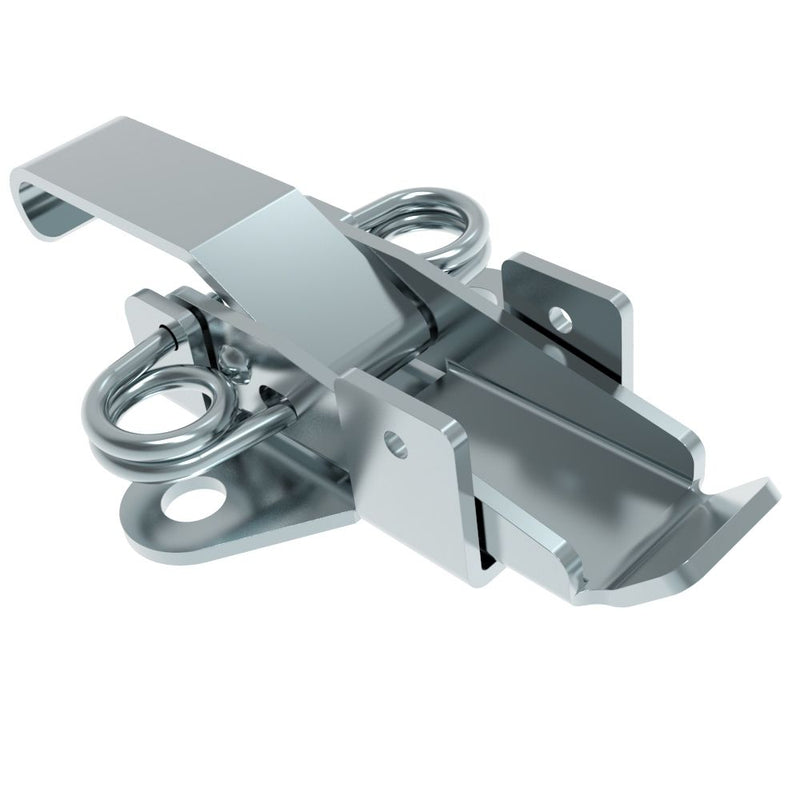 SOUTHCO Draw Latch, Wire sealing, Short Blade, Steel, Zinc Plate, Bright chromate [V2-0034-07]