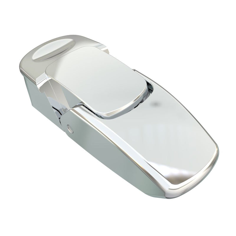 SOUTHCO Draw Latch, No Restriction, Small Size, Zinc Alloy, Chrome Plated, Polished [V7-10-105-10]