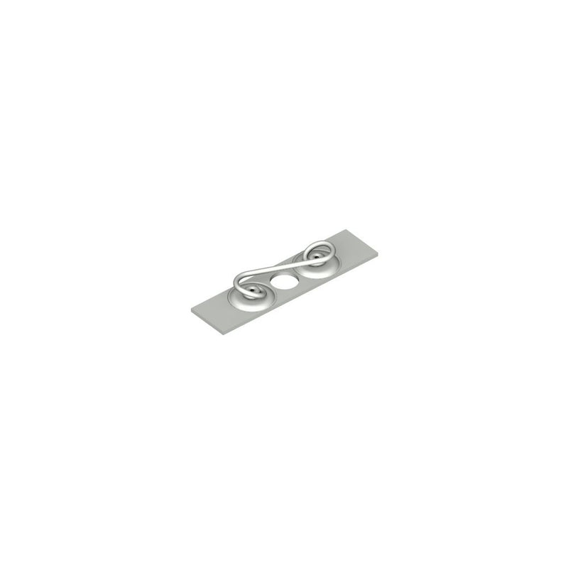 SOUTHCO DZUS® Quarter-Turn Receptacle, Steel Zinc Plate, Bright chromate [D4-X414-310]