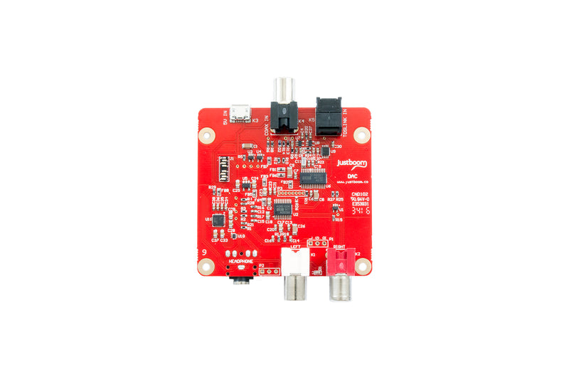 Justboom DAC Add-On Board