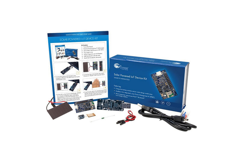 Solar-Powered Ble IoT Device Kit