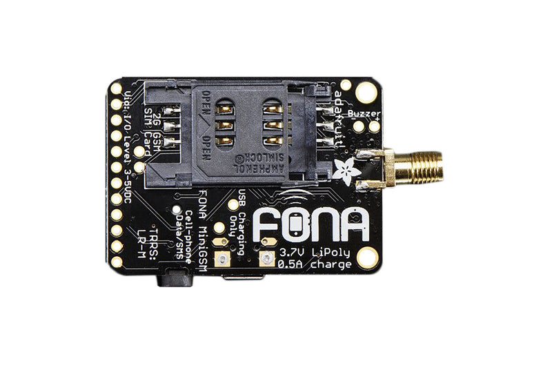 Adafruit Fona - Mini Cellular Gsm Breakout - Sma - V1 - 1963