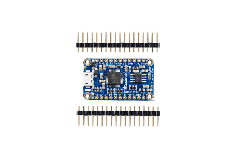 Adafruit Audio Fx Mini Sound Board - Wav/Ogg Trigger - 2Mb Flash