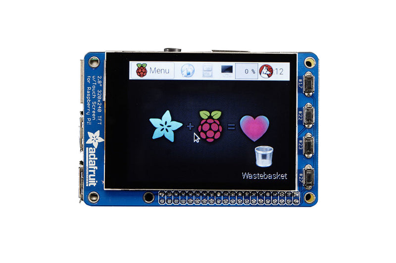 Adafruit Pitft Plus 2.8In Capacitive Touchscreen