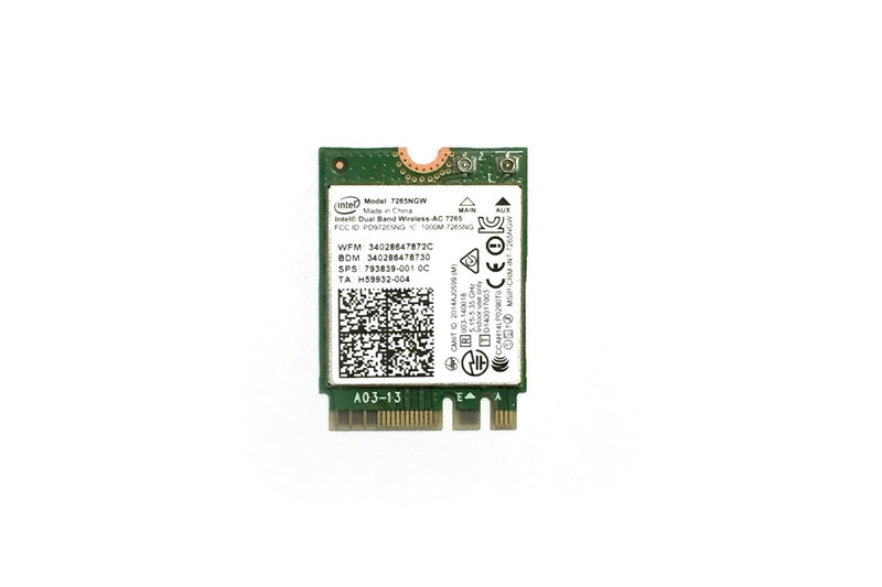 Intel Dual Band Wireless-Ac 7265 Adapter