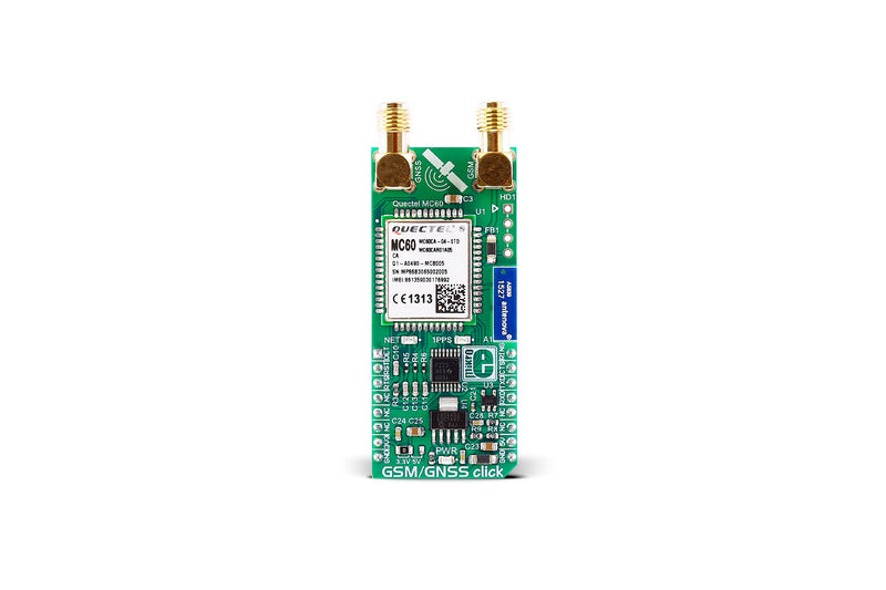 Mikroe Gsm/Gnss Click Board,Mikroe-2439