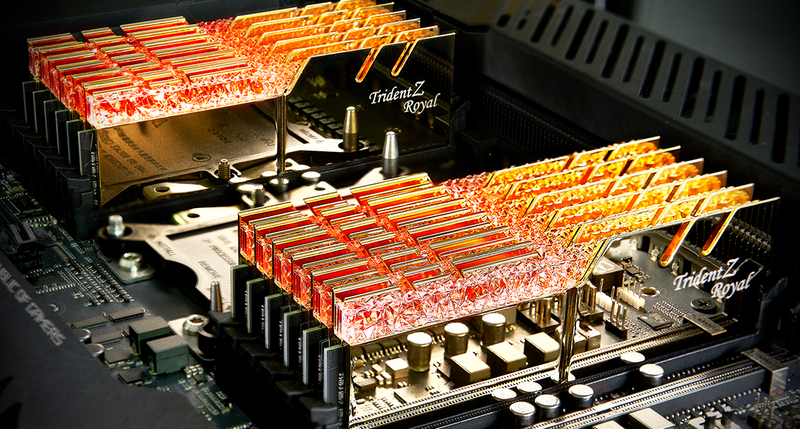 GSK Ram máy tính Trident Z Royal RGB