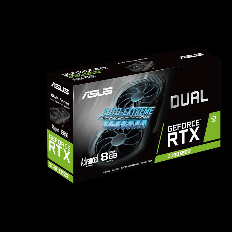 Card màn hình VGA ASUS DUAL-RTX2060S-A8G-EVO-V2, 8GB, GDDR6, (ASU706)