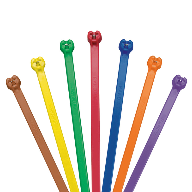 Dây rút Panduit 384mm x 4.7mm Orange [BT4S-M3]