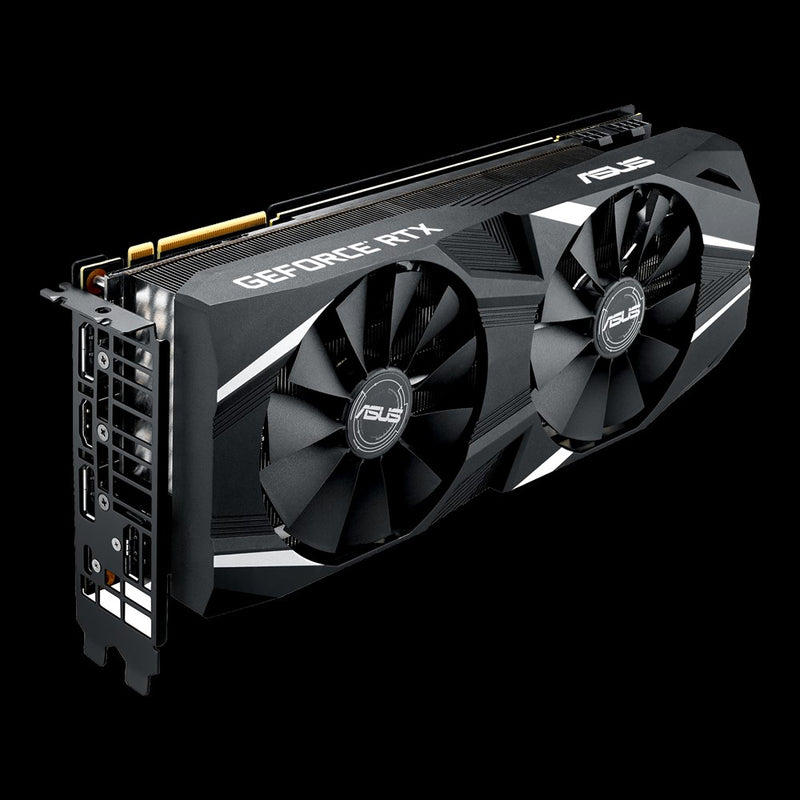 Card màn hình VGA ASUS DUAL-RTX2080-O8G, 8GB, GDDR6, (ASU711)
