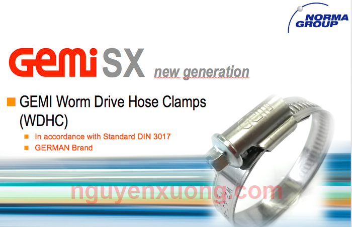 Cổ dê NORMA GEMI SX 130-150/9 C7 W2