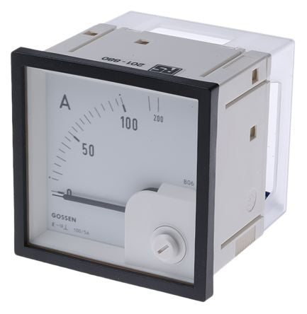 GILGEN Muller & Weigert EQB 72 MB: WDL.5/10A SCALA: 0-100/200A 201880