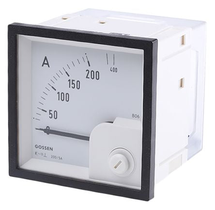 GILGEN Muller & Weigert EQB 72 MB: WDL.5/10A SCALA: 0-200/400A 202782