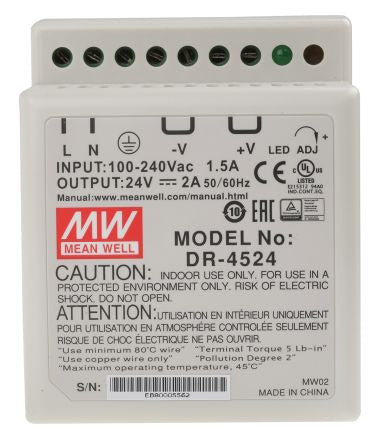 Mean Well DR-4524 282473