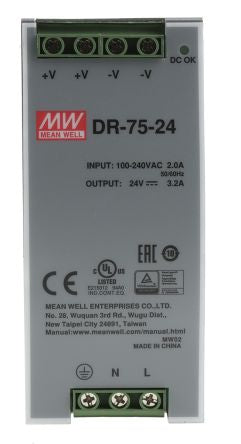 Mean Well DR-75-24 282495