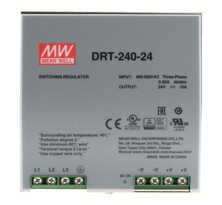 Mean Well DRT-240-24 282603