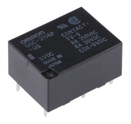 Omron G6C-2114P-US 5DC 369400