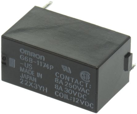 Omron G6B-1174P-US 12DC 369753