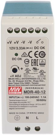 Mean Well MDR-40-12 428423