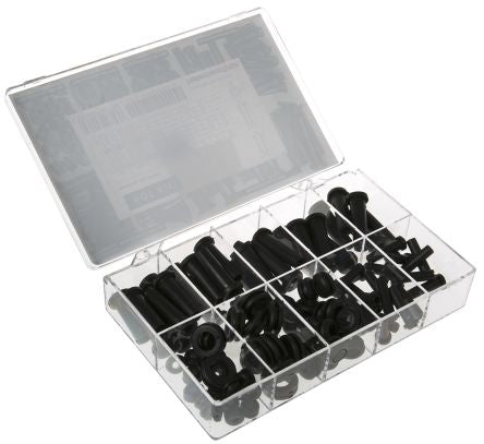 HellermannTyton 639-60000 HOT Kit-PVC-FR-BK (10) 456719
