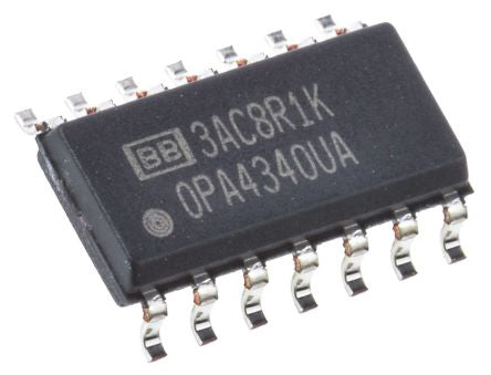 Texas Instruments OPA4340UA 1218336