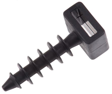 HellermannTyton 151-80500 LOK01B-PA6HIR-BK (100) 666694