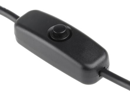 Micro USB Cable With Switch - Black