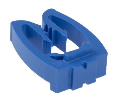 HellermannTyton 539-00003 SMCLIPN-PA66-BU (1000) 1760782