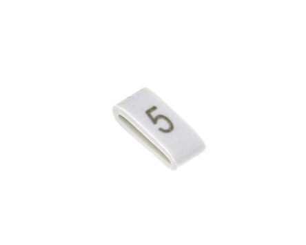 HellermannTyton 531-07856 HOBS85-PVC-WH (100) 1789598