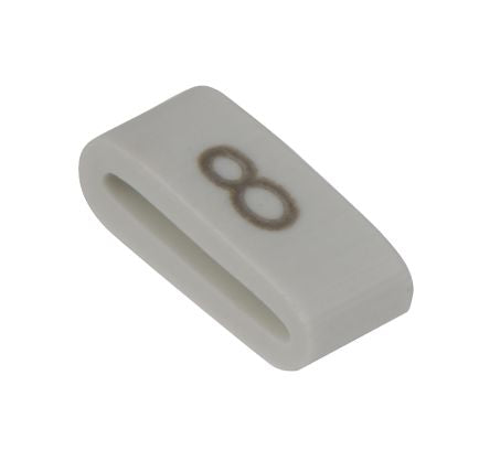 HellermannTyton 531-07859 HOBS85-PVC-WH (100) 1789601