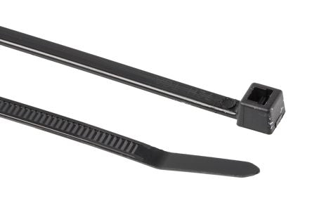 HellermannTyton 111-05460 T80L-PA66W-BK (100) 3592164