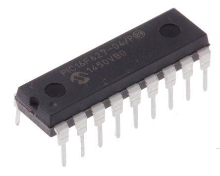 Microchip PIC16F627-04/P 3792825