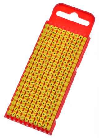 HellermannTyton 561-01004 WIC1-SIGN-PA66-YE 4084529