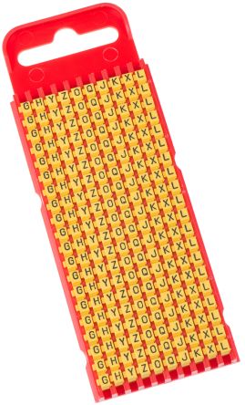 HellermannTyton 561-01003 WIC1-G,H,Y,Z,O,Q,J,K,X,L-PA66-YE 4084557