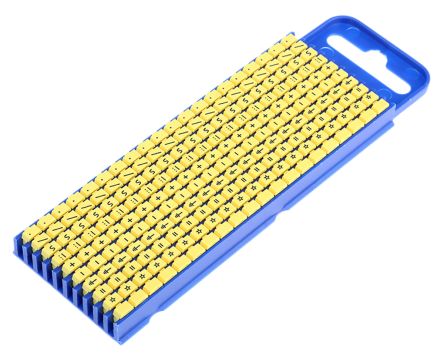 HellermannTyton 561-02004 WIC2-SIGN-PA66-YE (1000) 4084721