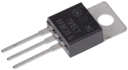 ON Semiconductor MC7915CTG 5166228