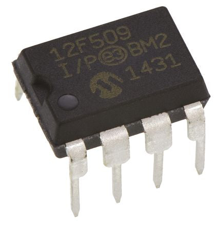 Microchip PIC12F509-I/P 6230099