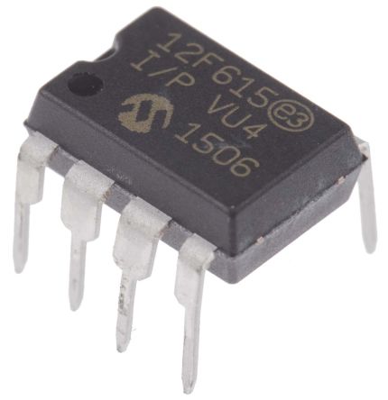 Microchip PIC12F615-I/P 6230134