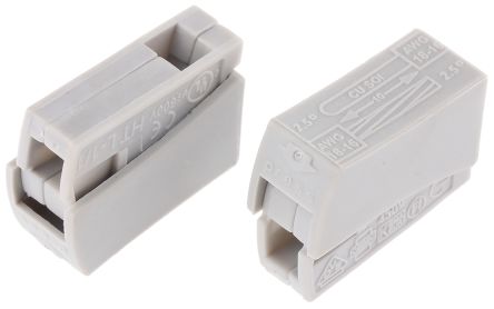 HellermannTyton 148-90022 HECL-1/1-PA66-GY (100) 6660138