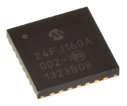 Microchip PIC24FJ16GA002-I/ML 8895247