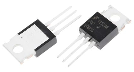 ON Semiconductor FQP20N06 1455365