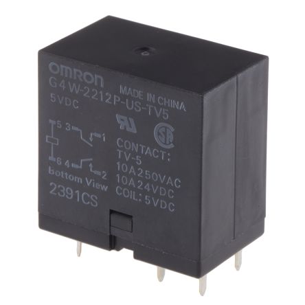 Omron G4W-2212P-US-TV5 5DC 6839090